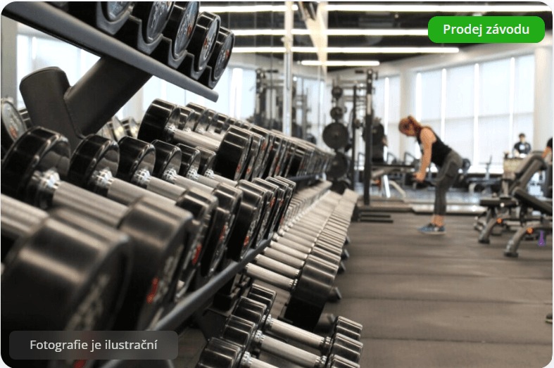 Moderní fitness centrum s kompletním zázemím na Vysočině